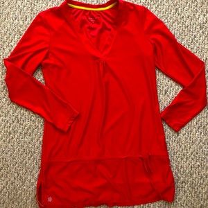 Red Athleta Cover-up